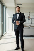 "Amsterdam" Tuxedo Jacket Peak-0