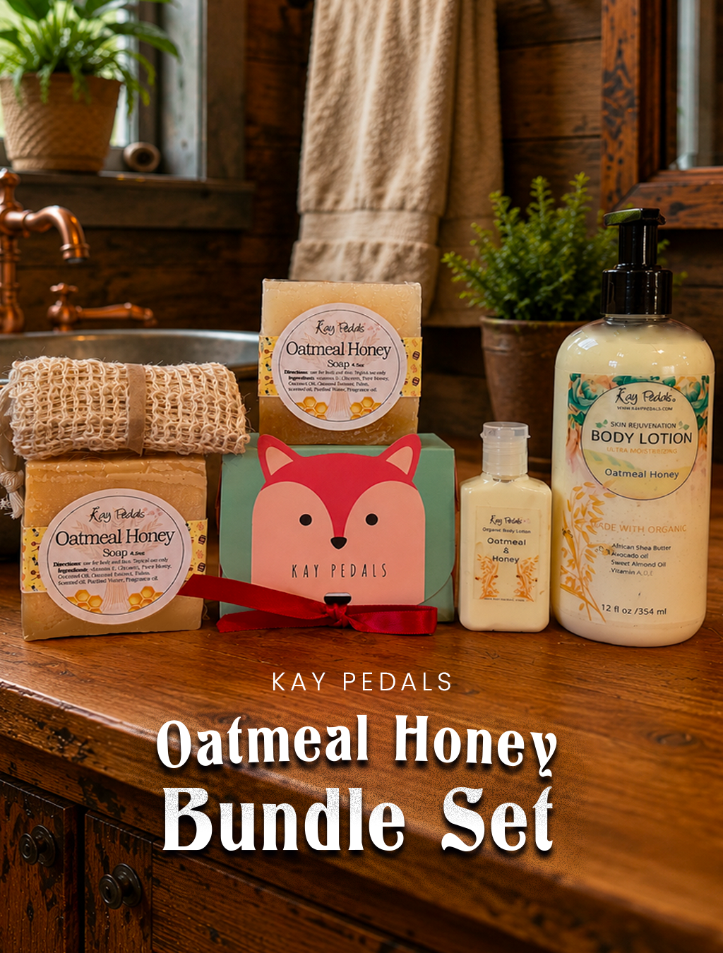 Oatmeal & Honey Bundle Gift set