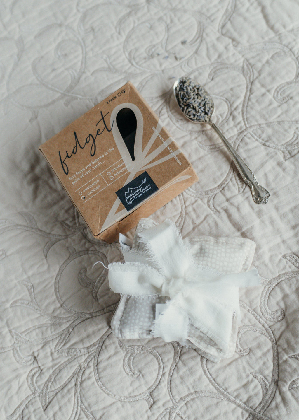 Weighted Sensory Fidgets — Calming Cotton Fidgets for Anxiety, ADHD & Stress (Set of 2)